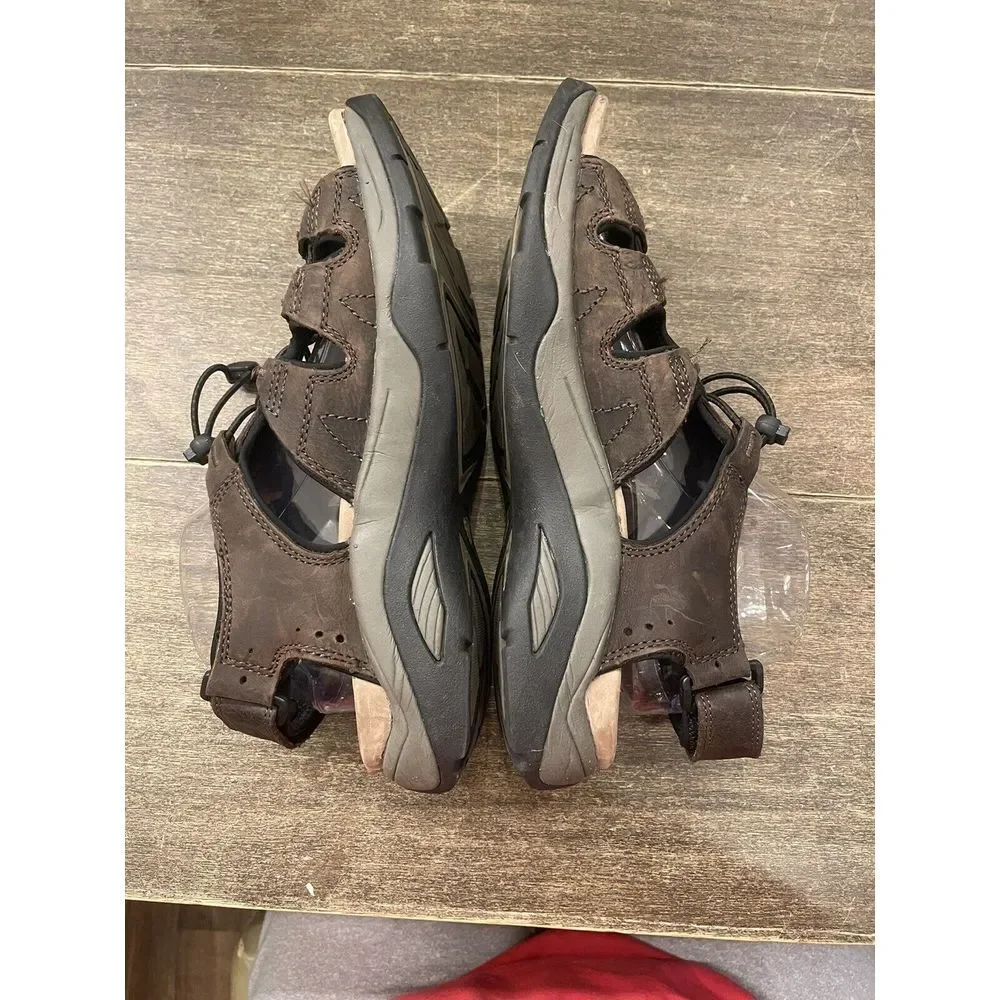 Abeo Anacopa‎ Active Sandals, #M705, Brown, Leather, Men's US Size 9.5 Gorpcore